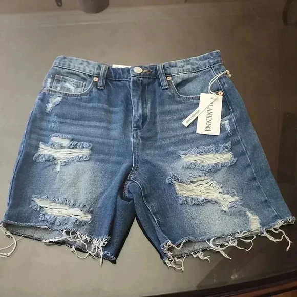 BLANKNYC JEAN SHORTS - Picture 1 of 3